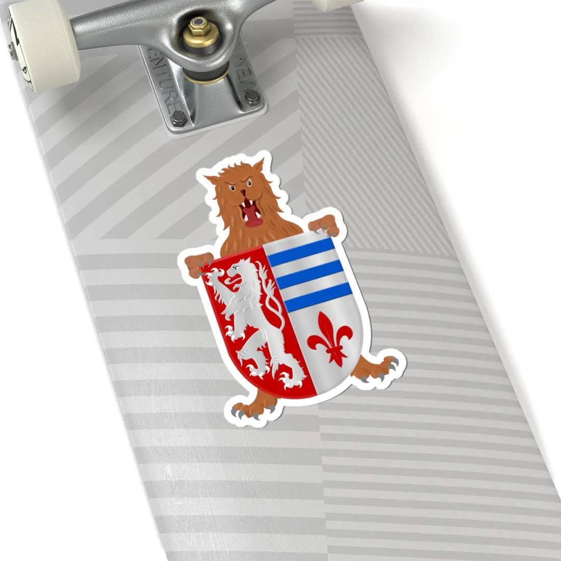 Melick en Herkenbosch-Roerdalen wapen (Netherlands) (Coat of Arms) STICKER Vinyl Kiss-Cut Decal - The Sticker Space
