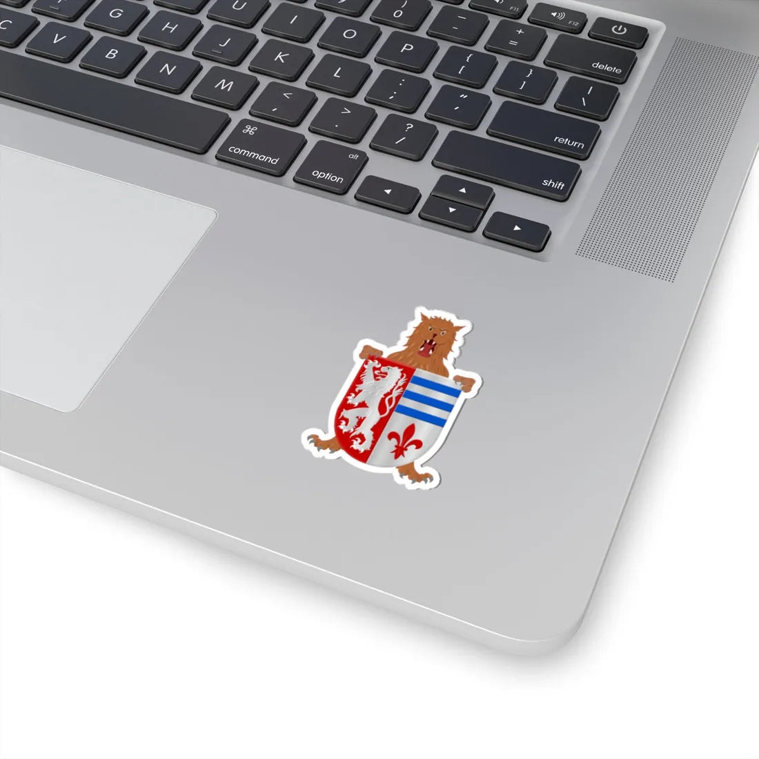 Melick en Herkenbosch-Roerdalen wapen (Netherlands) (Coat of Arms) STICKER Vinyl Kiss-Cut Decal - The Sticker Space