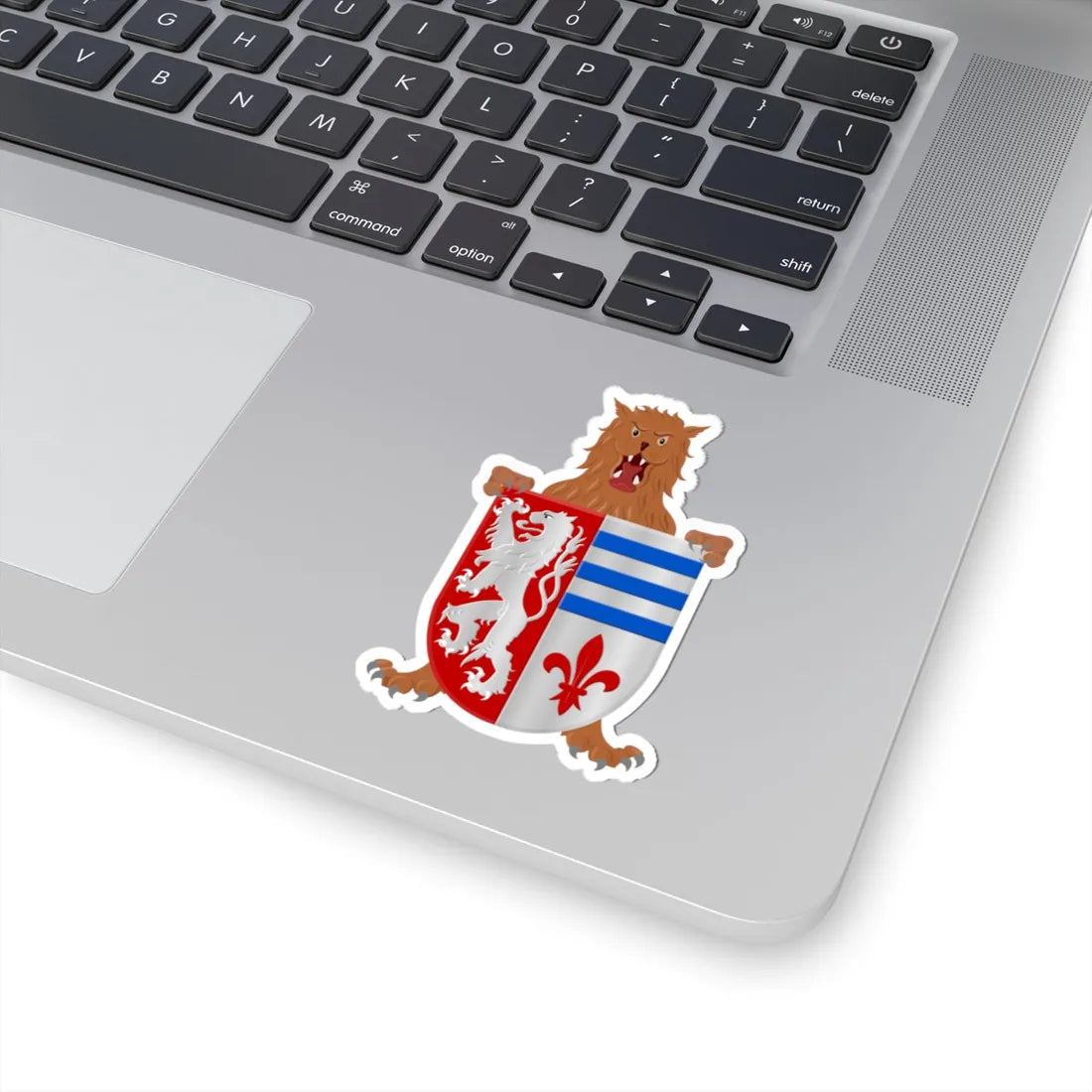 Melick en Herkenbosch-Roerdalen wapen (Netherlands) (Coat of Arms) STICKER Vinyl Kiss-Cut Decal - The Sticker Space