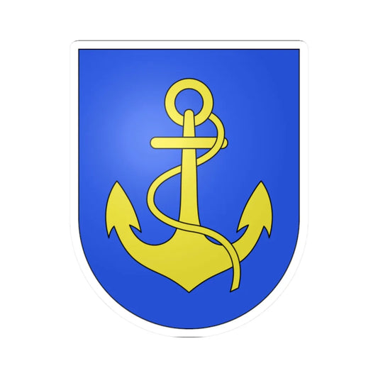 Melide-coat of arms (Switzerland) (Coat of Arms) STICKER Vinyl Kiss-Cut Decal 2 Inch White - The Sticker Space