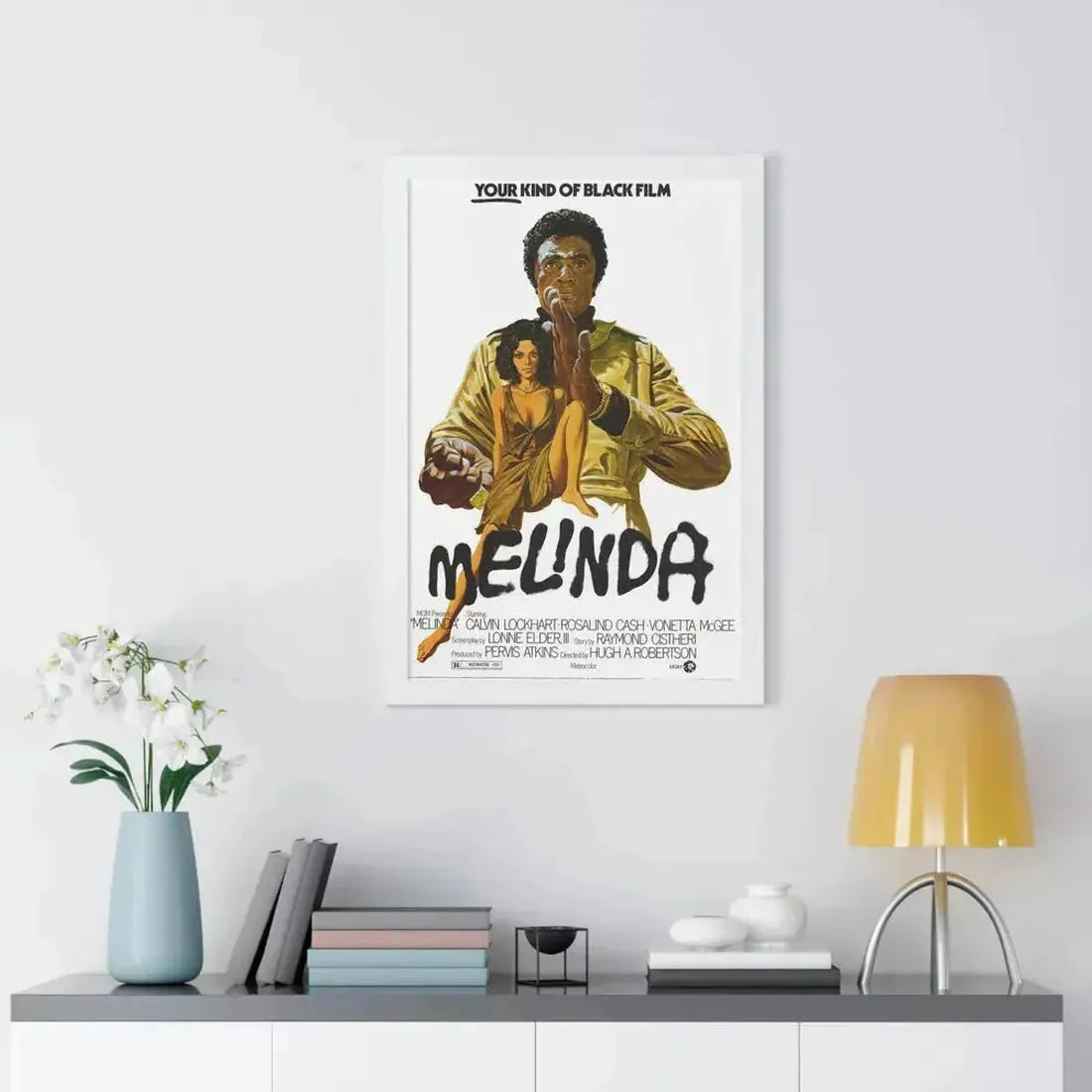 MELINDA 1972 - Framed Movie Poster - The Sticker Space