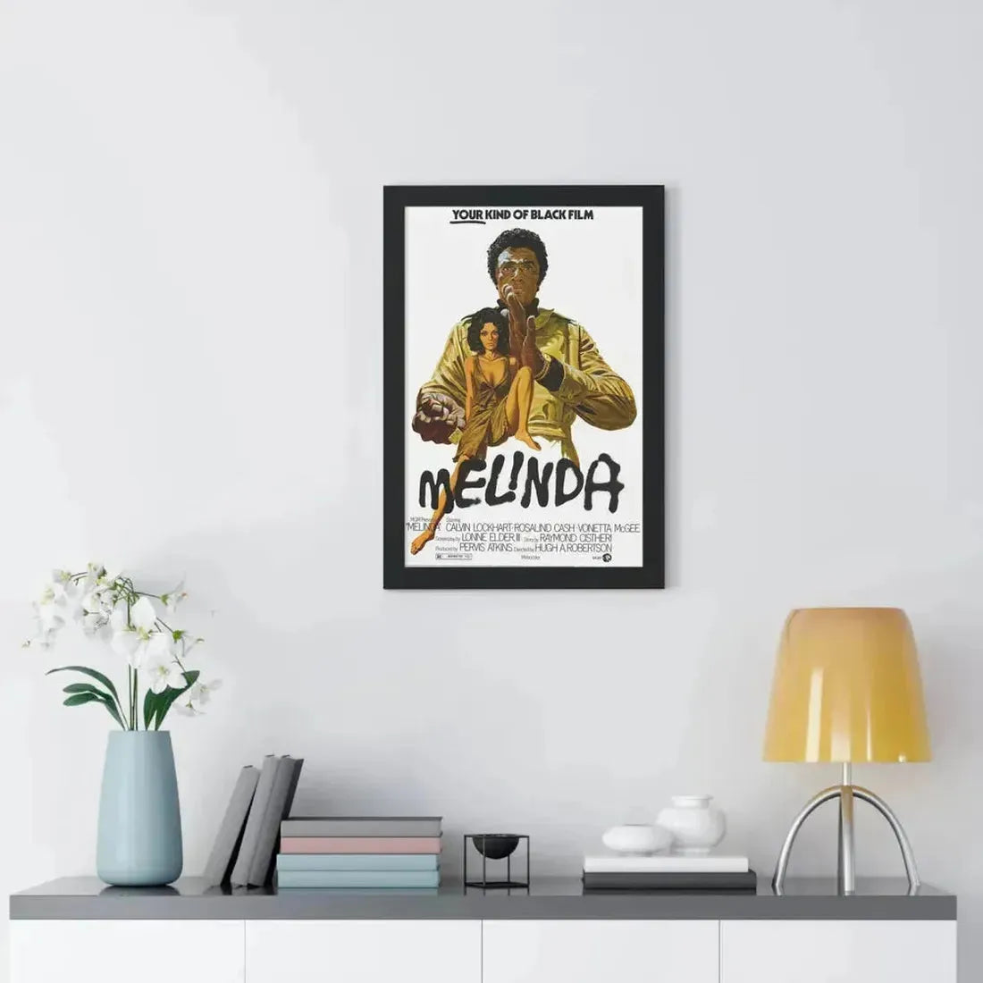 MELINDA 1972 - Framed Movie Poster - The Sticker Space