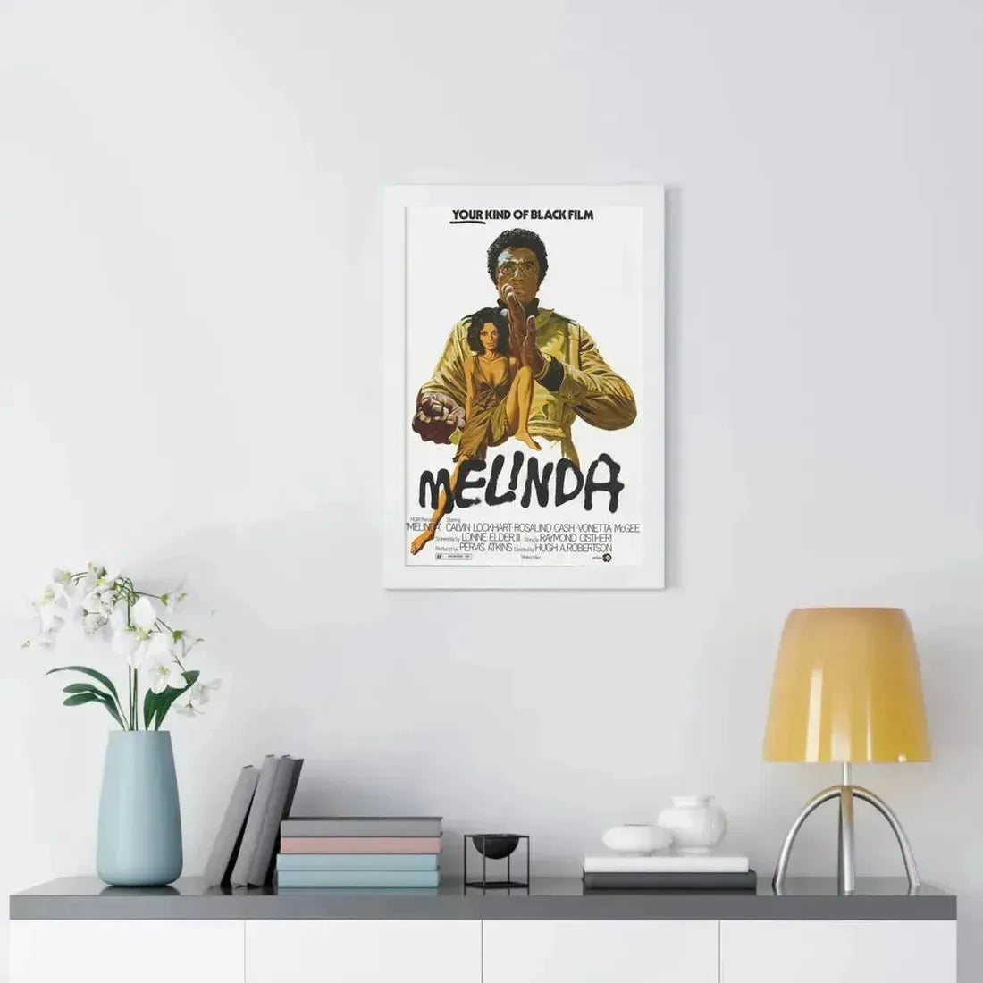 MELINDA 1972 - Framed Movie Poster - The Sticker Space