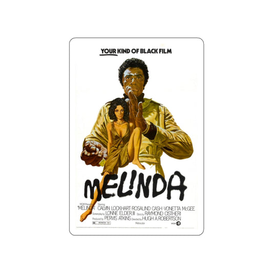MELINDA 1972 Movie Poster STICKER Vinyl Die-Cut Decal-2 Inch-The Sticker Space