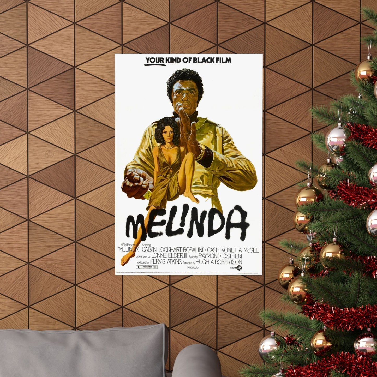 MELINDA 1972 - Paper Movie Poster-The Sticker Space