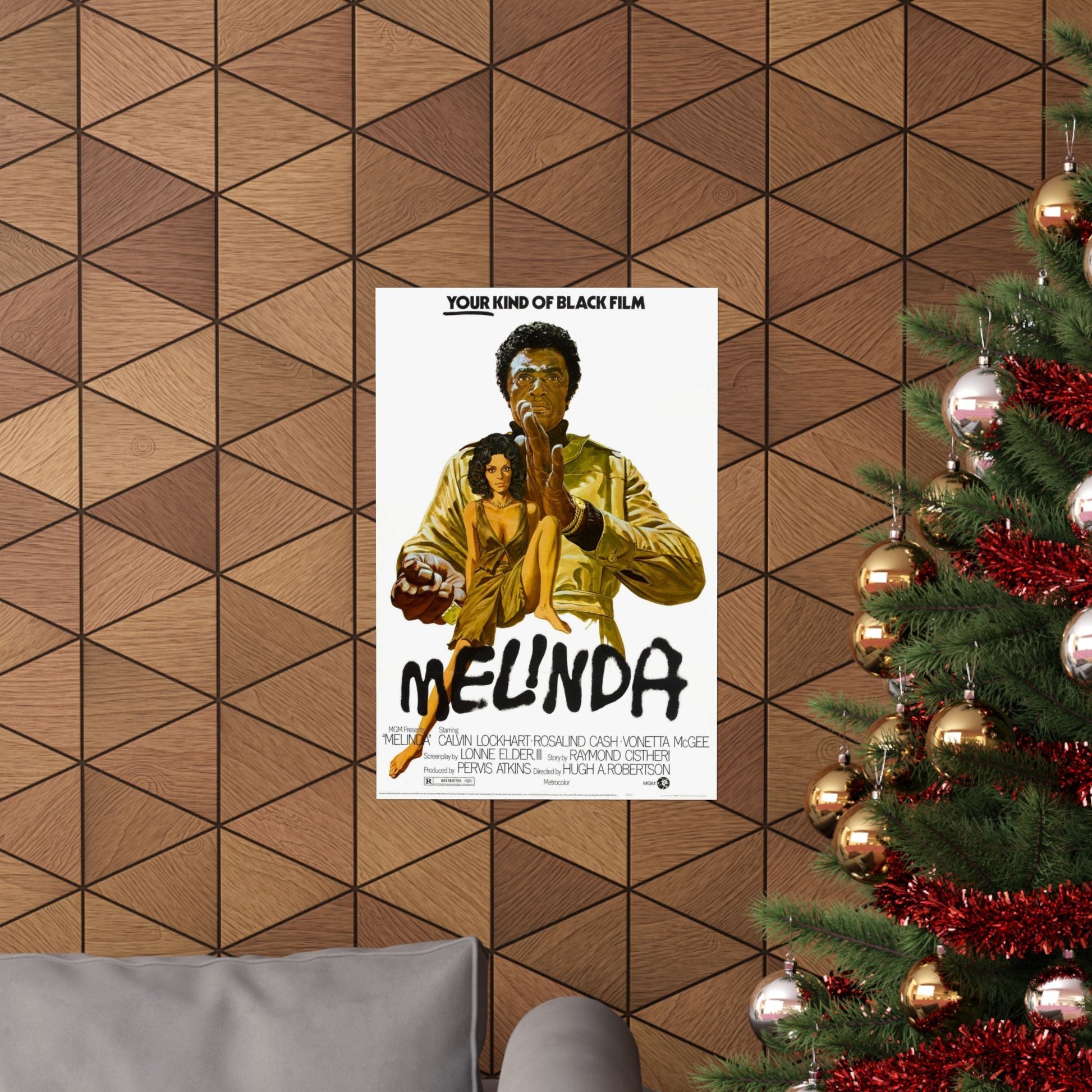 MELINDA 1972 - Paper Movie Poster-The Sticker Space