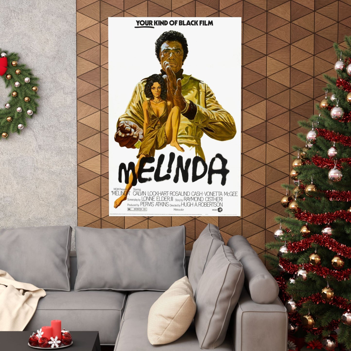 MELINDA 1972 - Paper Movie Poster-The Sticker Space