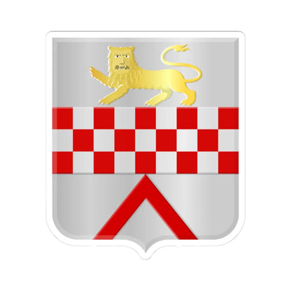 Melissant wapen (Netherlands) (Coat of Arms) STICKER Vinyl Kiss-Cut Decal 3 Inch White - The Sticker Space