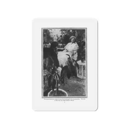 Mellowing Money (1), Everybody's Magazine, August 1923 (Magazine Illustration) Refrigerator Magnet - The Sticker Space