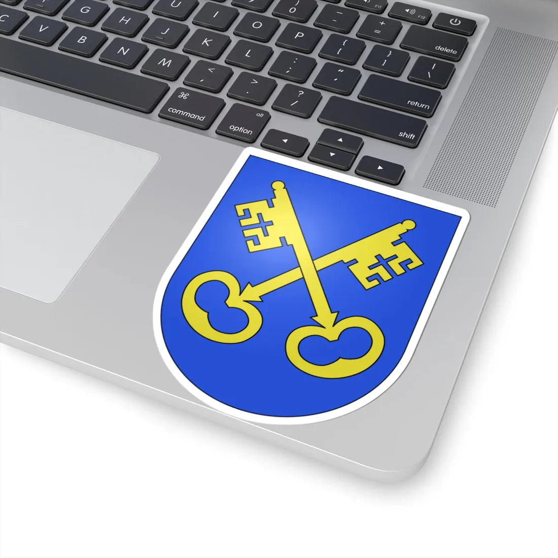 Mels-coat of arms (Switzerland) (Coat of Arms) STICKER Vinyl Kiss-Cut Decal - The Sticker Space