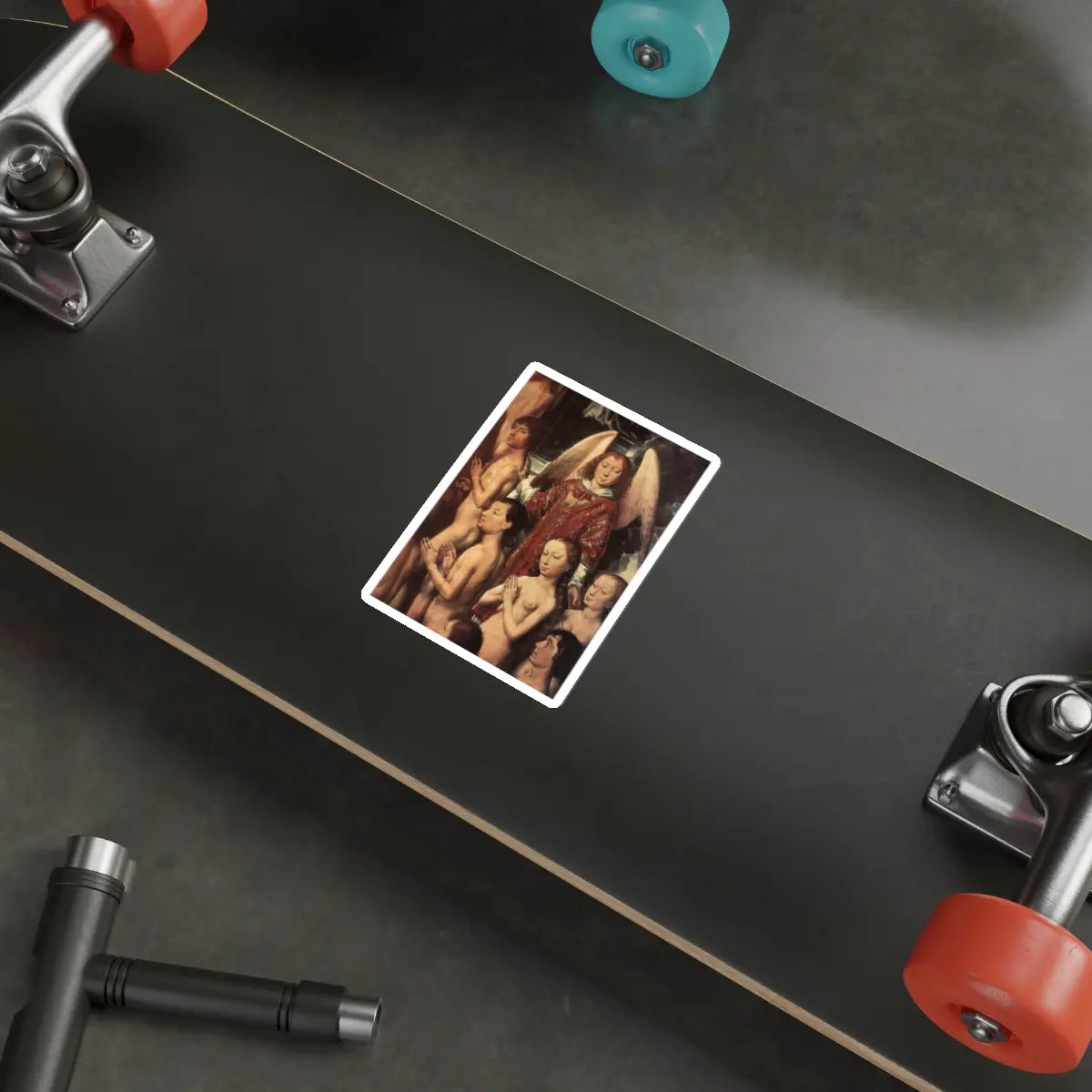 SKU:33860174916184825384 Sticker types:White Shape:Die-Cut Sizes:4" × 4"