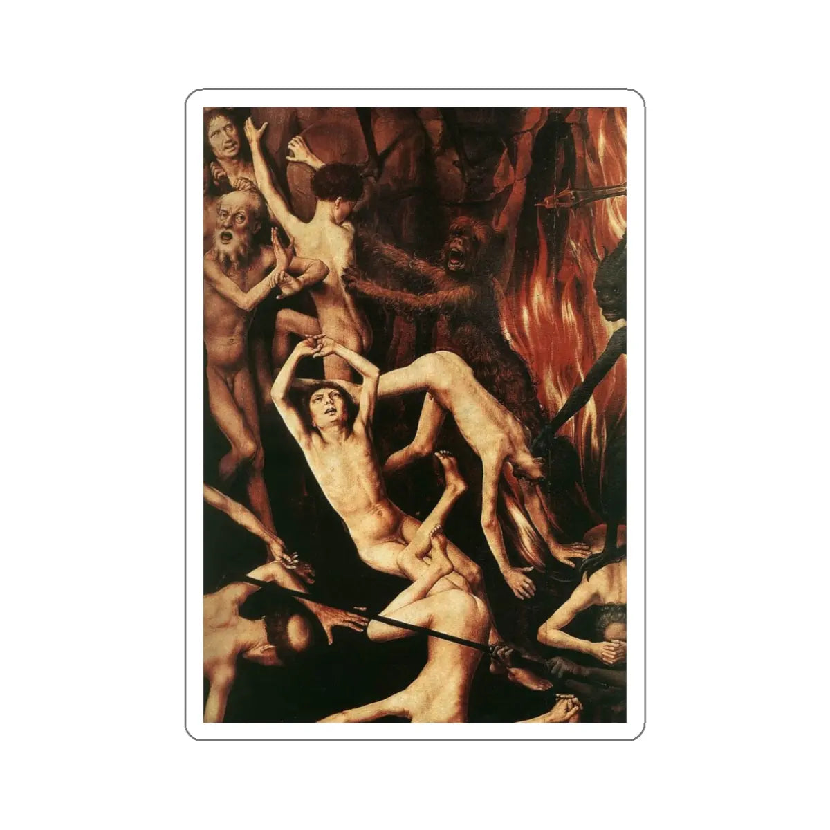 SKU:22719835216872963259 Sticker types:White Shape:Die-Cut Sizes:3" × 3"