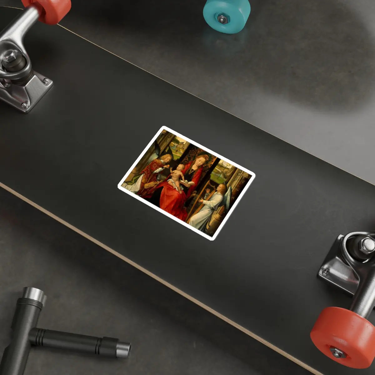 SKU:27856099648493975723 Sticker types:White Shape:Die-Cut Sizes:4" × 4"
