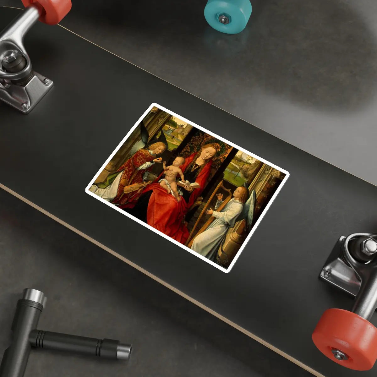 SKU:28435586394158934189 Sticker types:White Shape:Die-Cut Sizes:6" × 6"