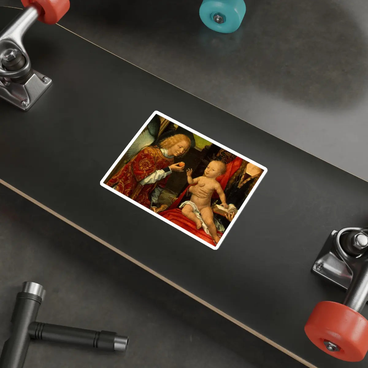 SKU:24337396669697177714 Sticker types:White Shape:Die-Cut Sizes:5" × 5"