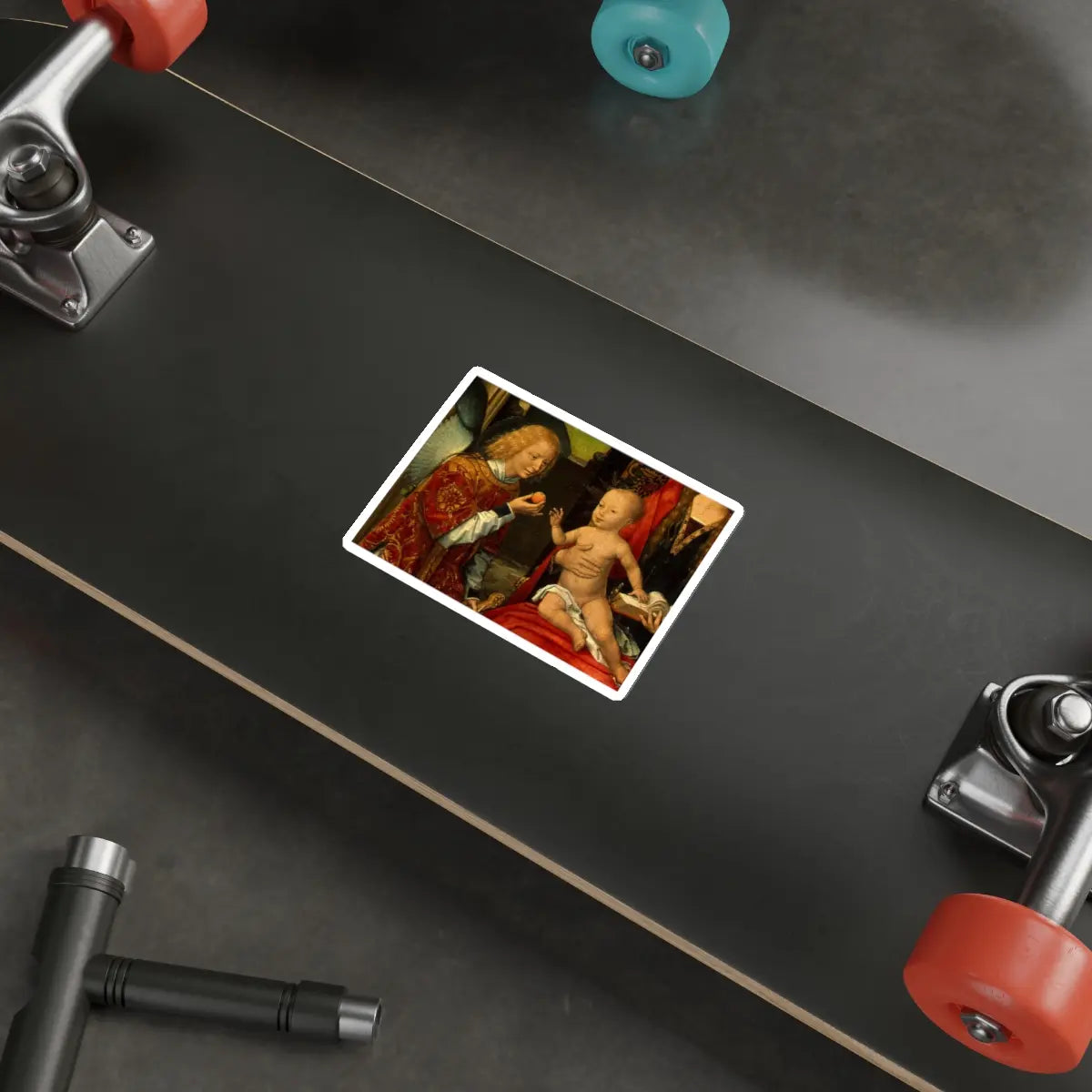 SKU:49426113460431595751 Sticker types:White Shape:Die-Cut Sizes:4" × 4"