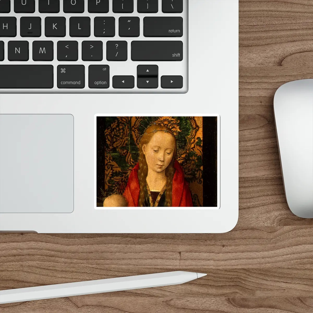 SKU:10476763696440445065 Sticker types:White Shape:Die-Cut Sizes:4" × 4"
