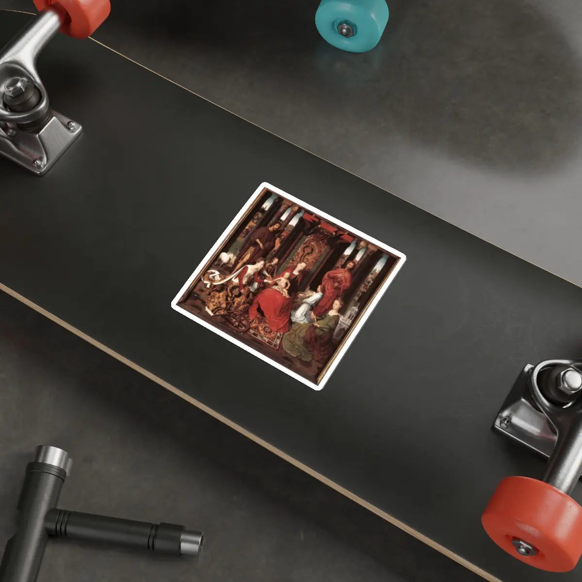 SKU:13686792463232749134 Sticker types:White Shape:Die-Cut Sizes:4" × 4"