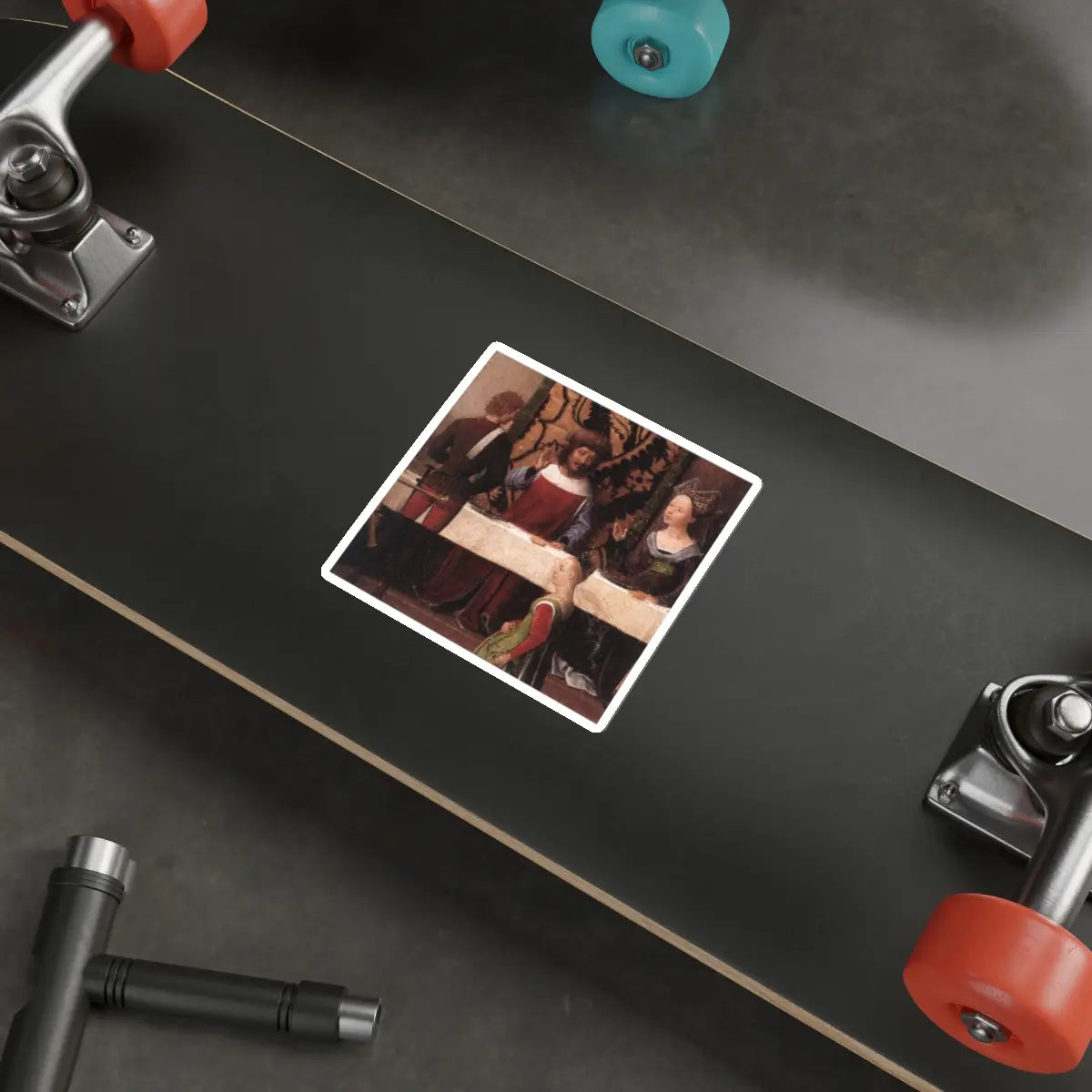 SKU:17455090005143782831 Sticker types:White Shape:Die-Cut Sizes:4" × 4"