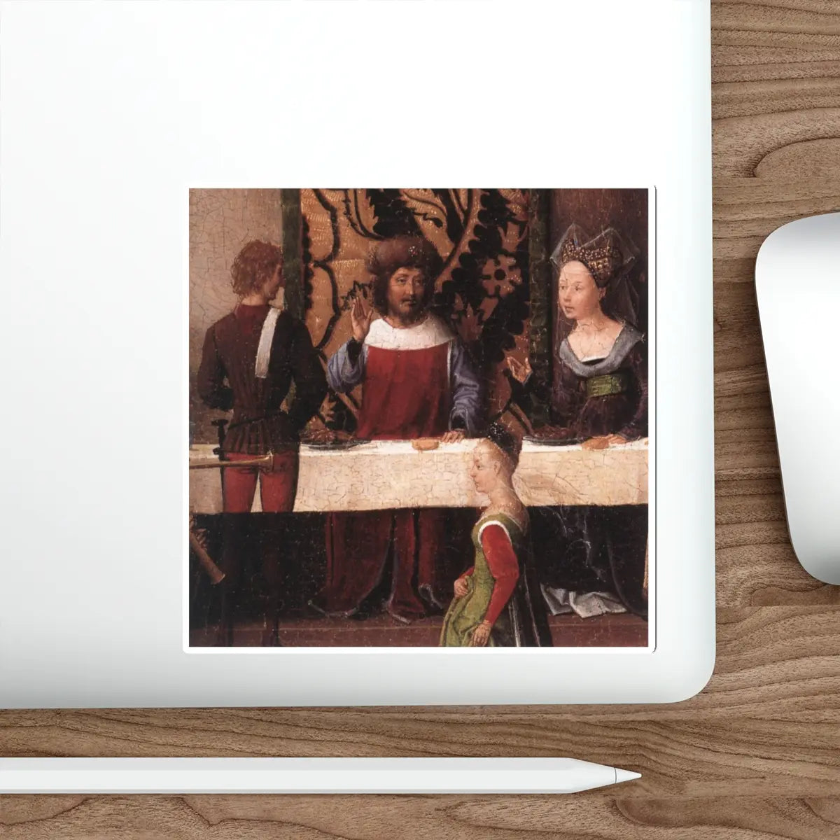 SKU:22308354738132436162 Sticker types:White Shape:Die-Cut Sizes:5" × 5"