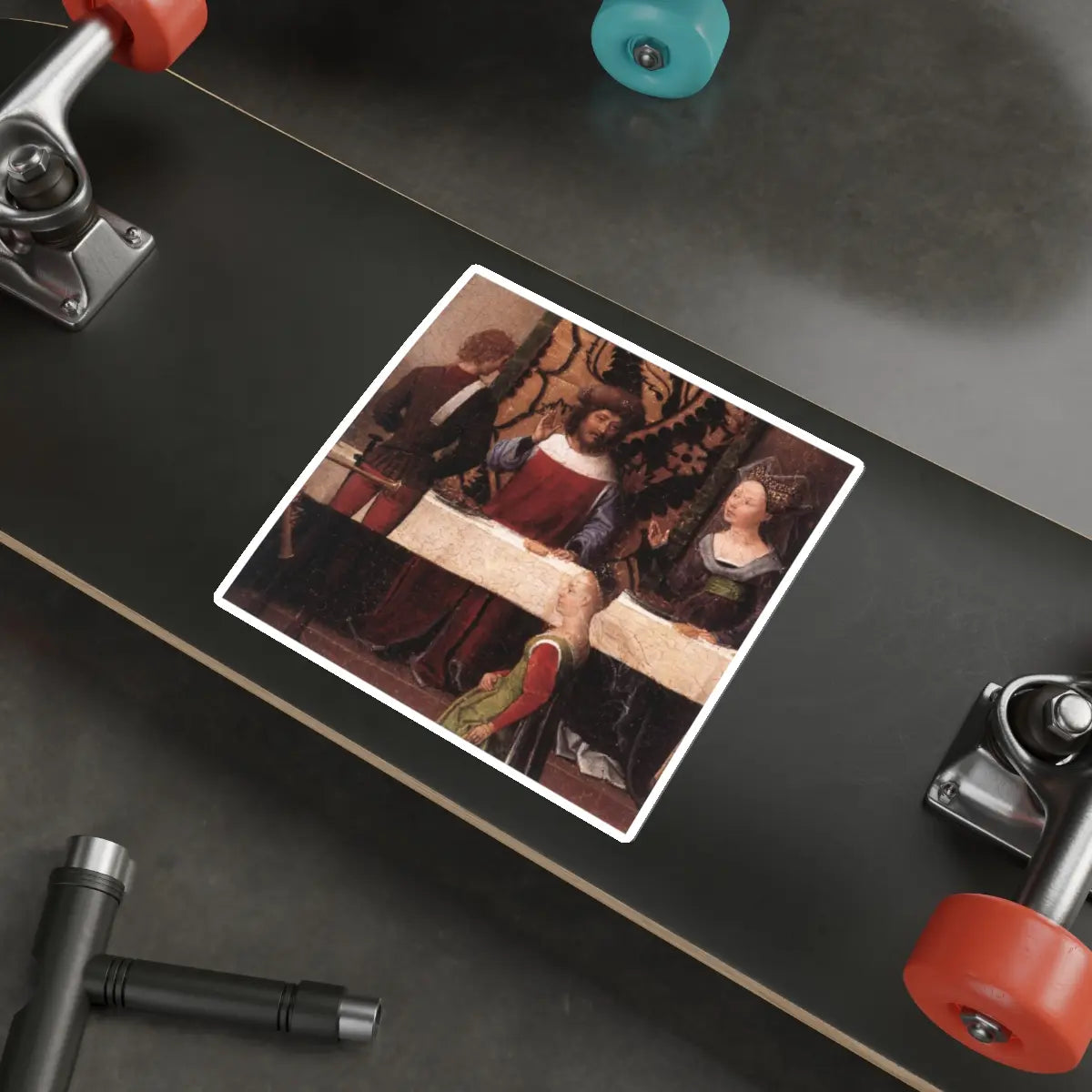 SKU:71966999903889026140 Sticker types:White Shape:Die-Cut Sizes:6" × 6"