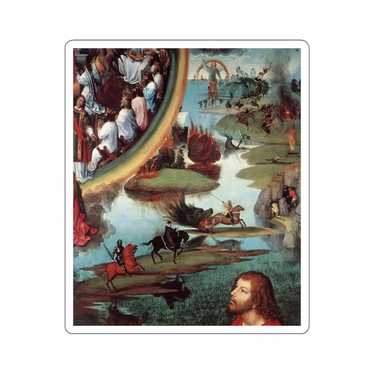 SKU:24618166699365895233 Sticker types:White Shape:Die-Cut Sizes:2" × 2"