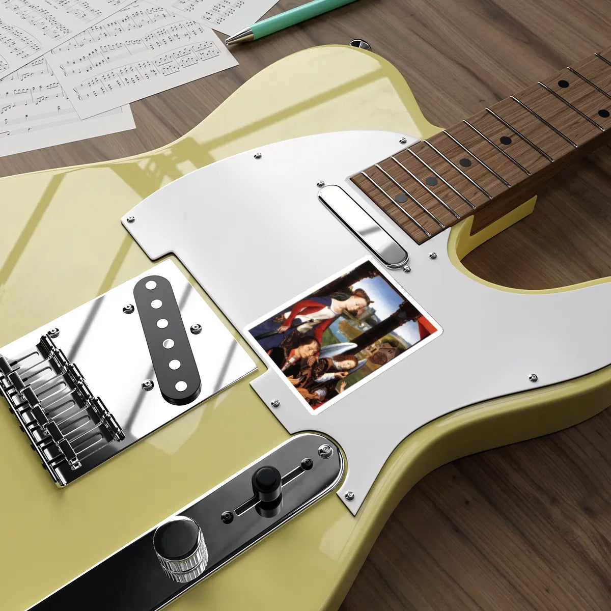 SKU:21930366124047681332 Sticker types:White Shape:Die-Cut Sizes:4" × 4"