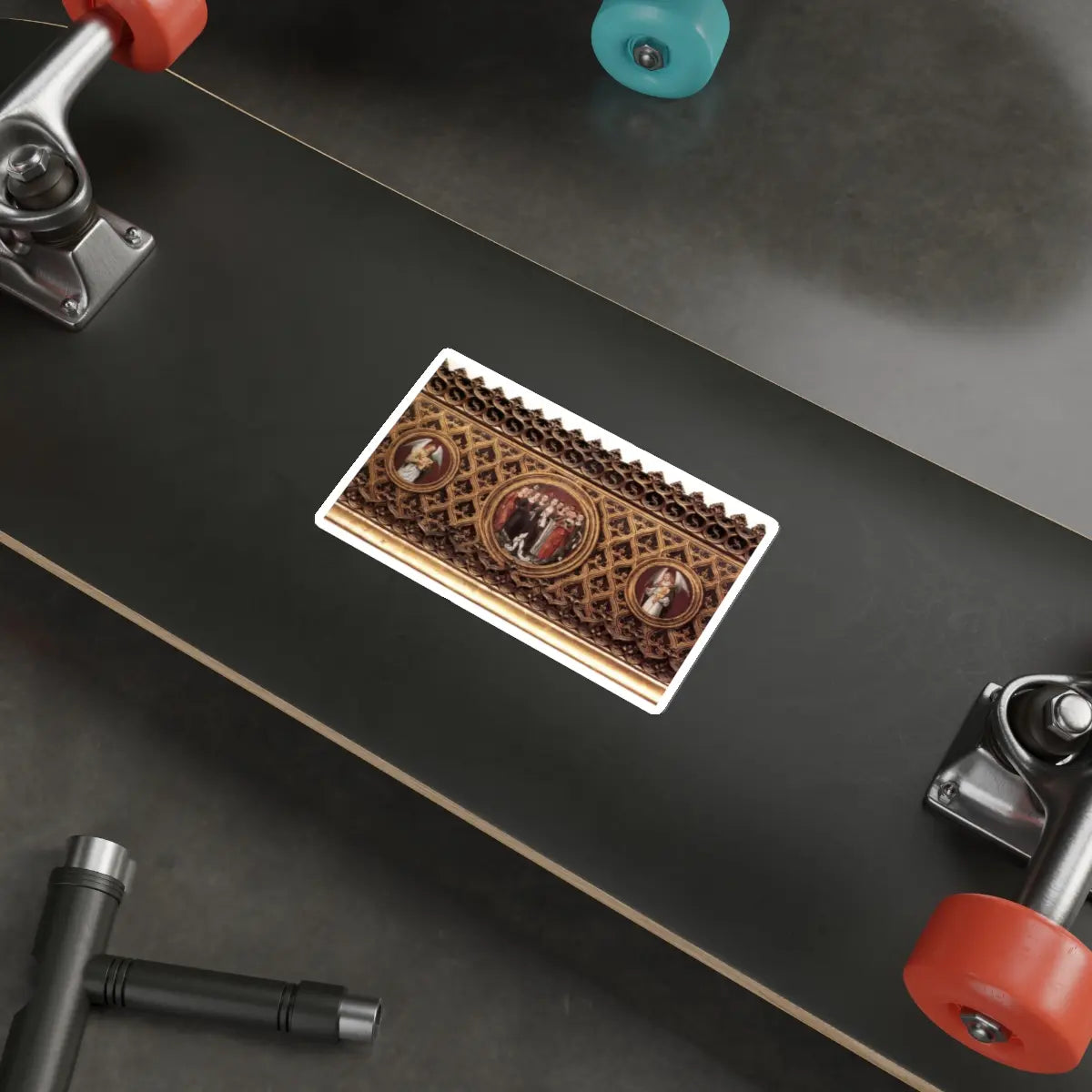 SKU:13406417473559580227 Sticker types:White Shape:Die-Cut Sizes:5" × 5"