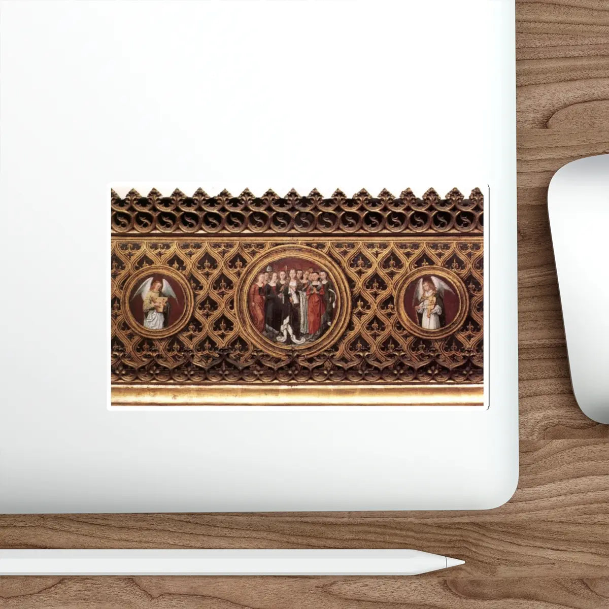 SKU:28316122484519412306 Sticker types:White Shape:Die-Cut Sizes:6" × 6"