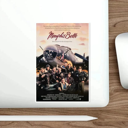 Memphis Belle 1990 Movie Poster STICKER Vinyl Die-Cut Decal - The Sticker Space