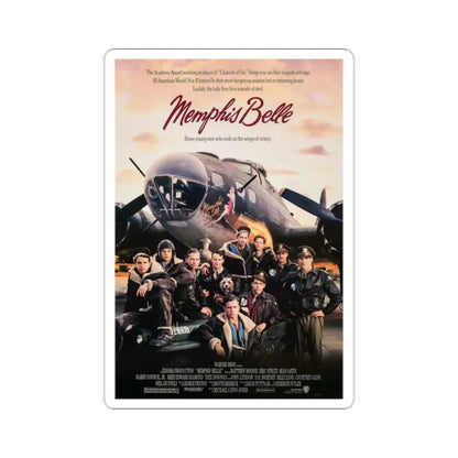 Memphis Belle 1990 Movie Poster STICKER Vinyl Die-Cut Decal - The Sticker Space