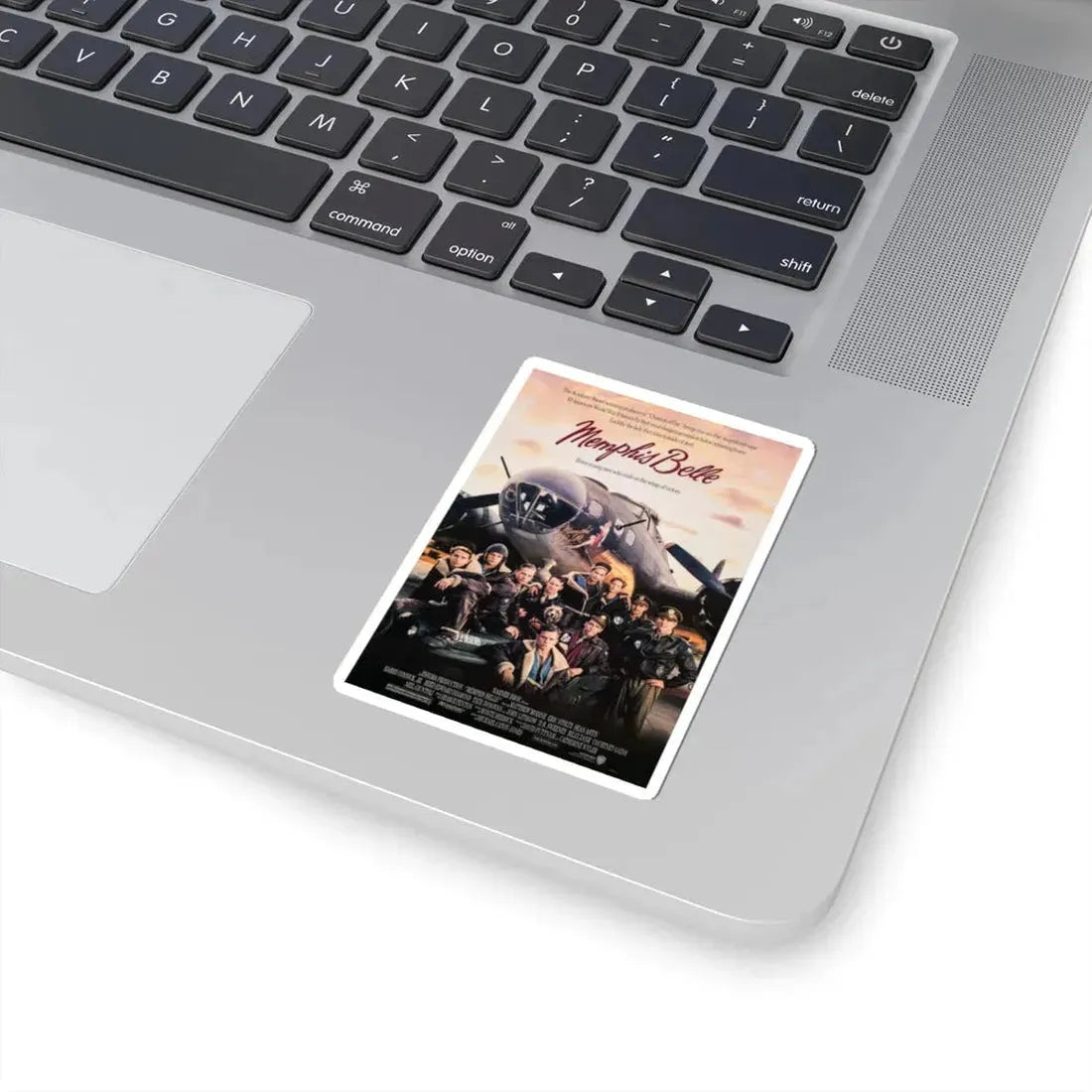 Memphis Belle 1990 Movie Poster - STICKER Vinyl Kiss-Cut Decal - The Sticker Space