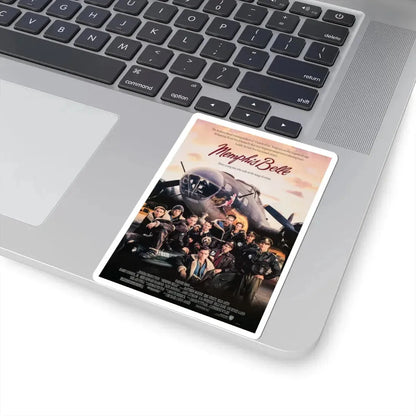 Memphis Belle 1990 Movie Poster - STICKER Vinyl Kiss-Cut Decal - The Sticker Space