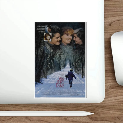 Men Dont Leave 1990 Movie Poster STICKER Vinyl Die-Cut Decal - The Sticker Space