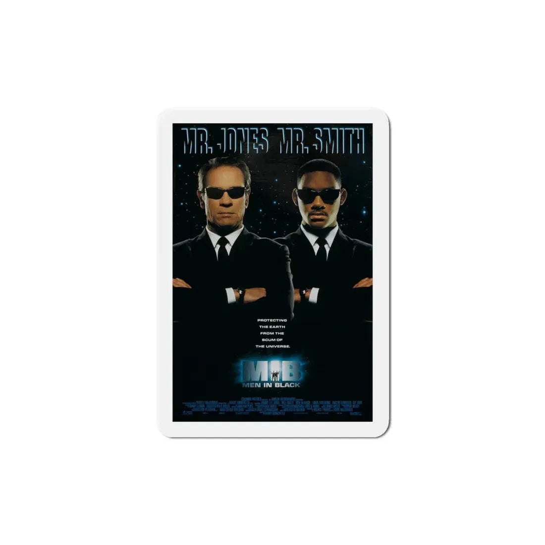 Men In Black 1997 Movie Poster Refrigerator Magnet - The Sticker Space