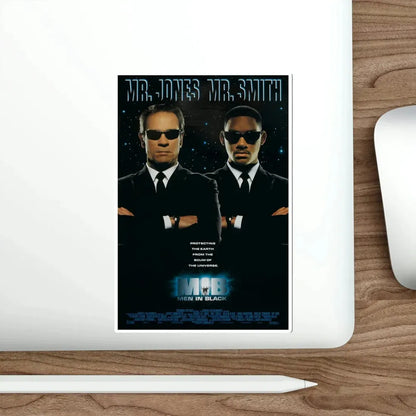 Men In Black 1997 Movie Poster STICKER Vinyl Die-Cut Decal - The Sticker Space