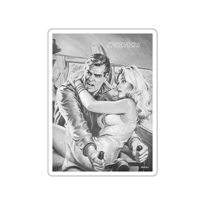 Men-November-1967-1 (Magazine Illustration) STICKER Vinyl Die-Cut Decal - The Sticker Space