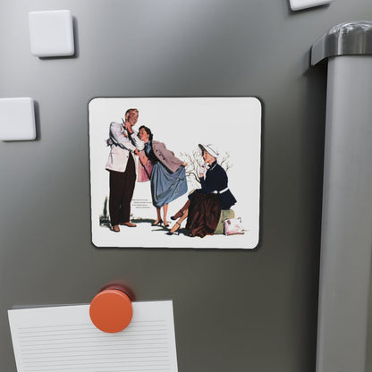 Men!, The American Magazine, September 1951 (Magazine Illustration) Refrigerator Magnet