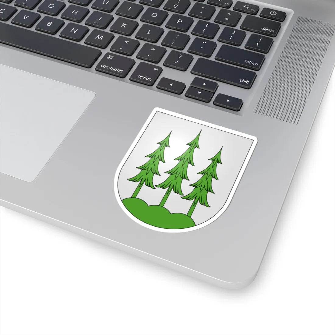 Menzingen-coat of arms (Switzerland) (Coat of Arms) STICKER Vinyl Kiss-Cut Decal - The Sticker Space