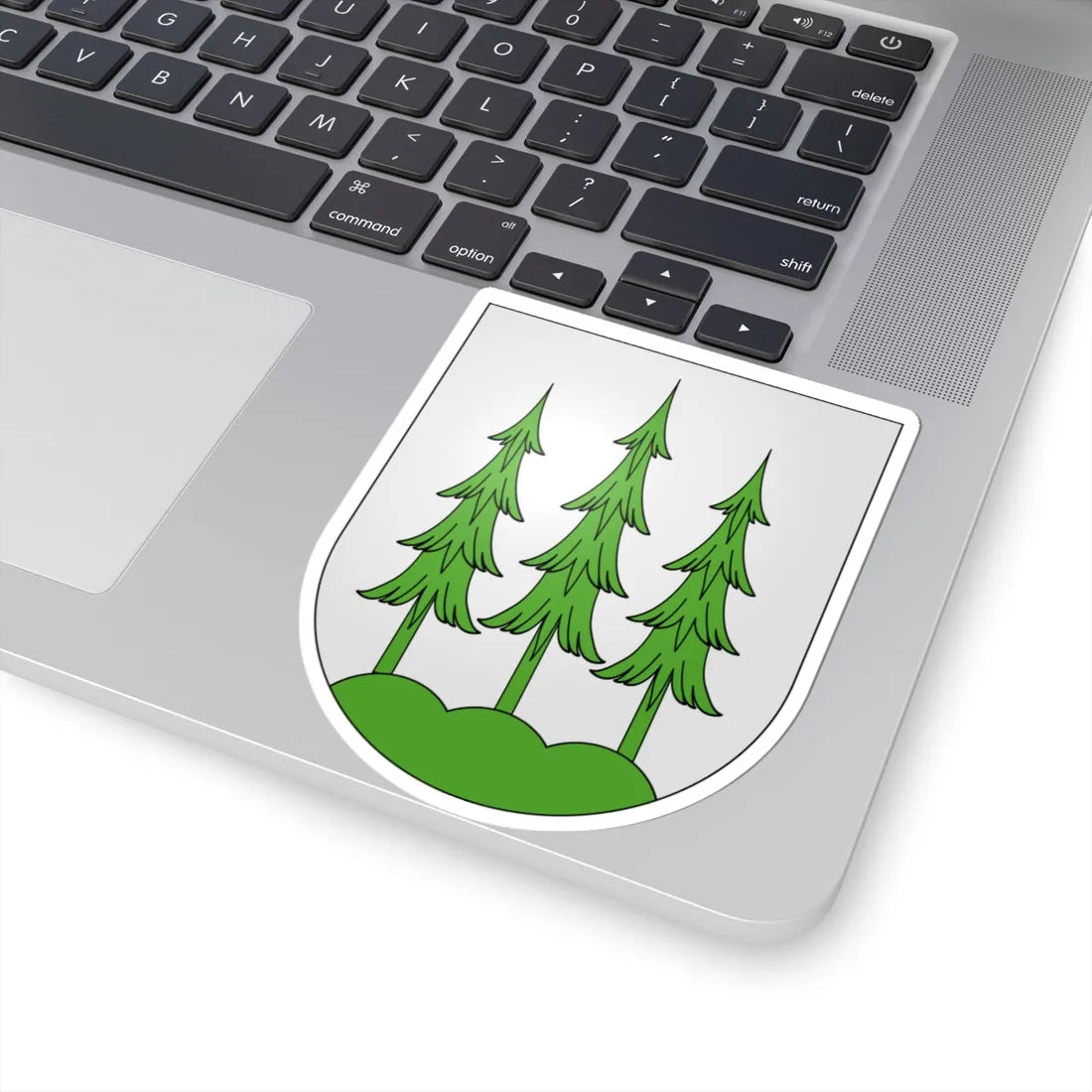 Menzingen-coat of arms (Switzerland) (Coat of Arms) STICKER Vinyl Kiss-Cut Decal - The Sticker Space