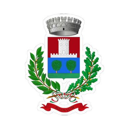 Meolo-Stemma (Italy) (Coat of Arms) STICKER Vinyl Kiss-Cut Decal 3 Inch White - The Sticker Space