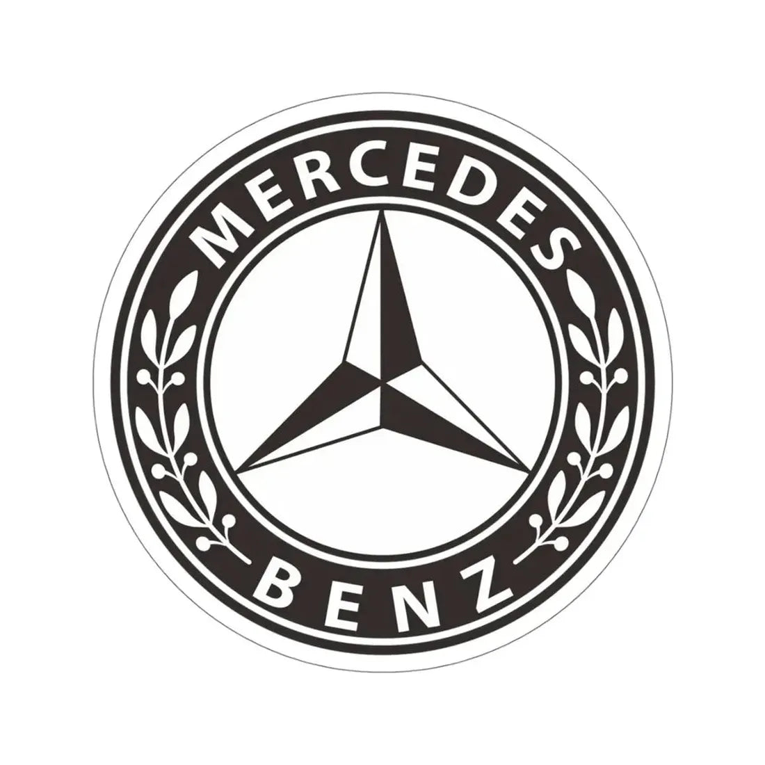 Mercedes Benz 1926 Car Logo STICKER Vinyl Die-Cut Decal 6 Inch - The Sticker Space