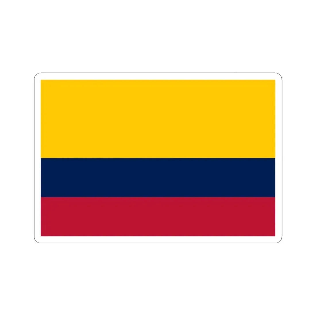 Merchant flag of Ecuador (Ecuador) STICKER Vinyl Kiss-Cut Decal 2 Inch White - The Sticker Space