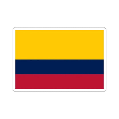 Merchant flag of Ecuador (Ecuador) STICKER Vinyl Kiss-Cut Decal 2 Inch White - The Sticker Space