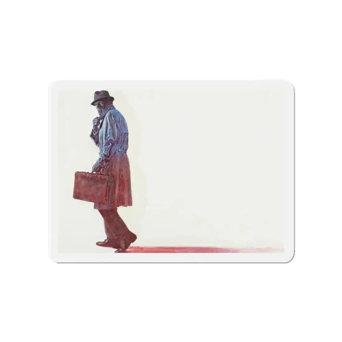 Merchants of Heroine Illustration, August 1968 (Magazine Illustration) Refrigerator Magnet 4 Inch - The Sticker Space