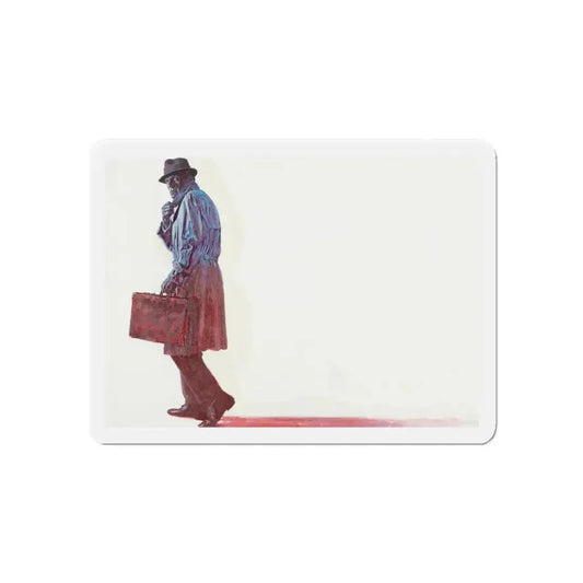 Merchants of Heroine Illustration, August 1968 (Magazine Illustration) Refrigerator Magnet 6 Inch - The Sticker Space