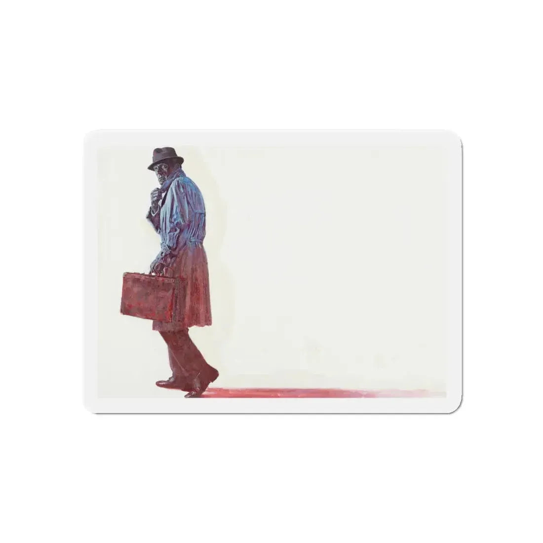 Merchants of Heroine Illustration, August 1968 (Magazine Illustration) Refrigerator Magnet - The Sticker Space