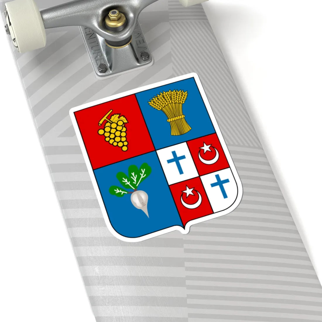 Mercier-Lacome Coat of Arms French Algeria (Algeria) (Coat of Arms) STICKER Vinyl Kiss-Cut Decal - The Sticker Space