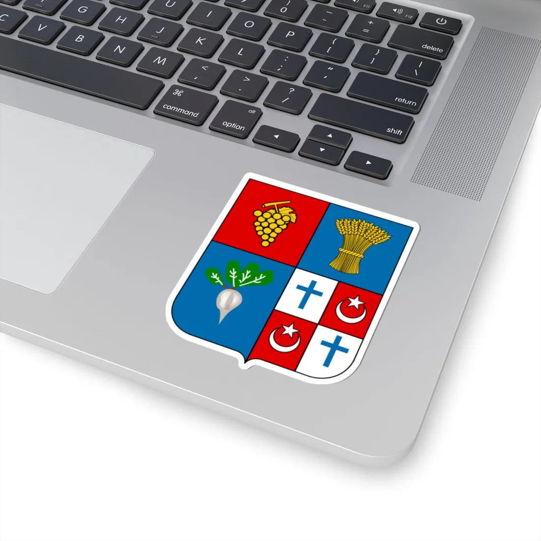 Mercier-Lacome Coat of Arms French Algeria (Algeria) (Coat of Arms) STICKER Vinyl Kiss-Cut Decal - The Sticker Space