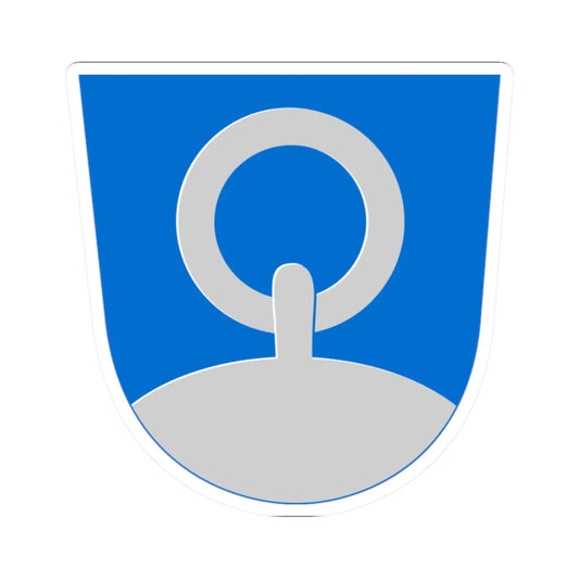 Merijarvi.vaakuna (Finland) (Coat of Arms) STICKER Vinyl Kiss-Cut Decal 2 Inch White - The Sticker Space